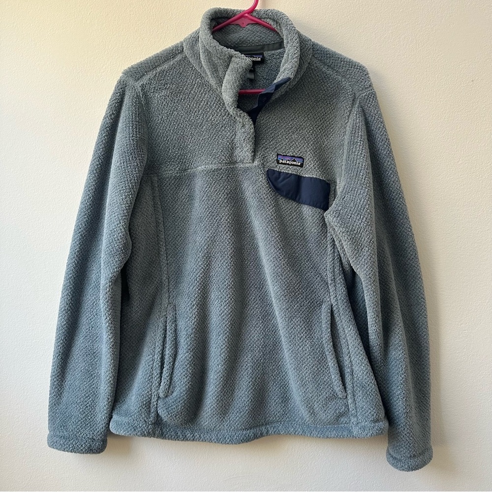 Patagonia Women’s Retool Snap-T Fleece Pullover | Size L | Blue
